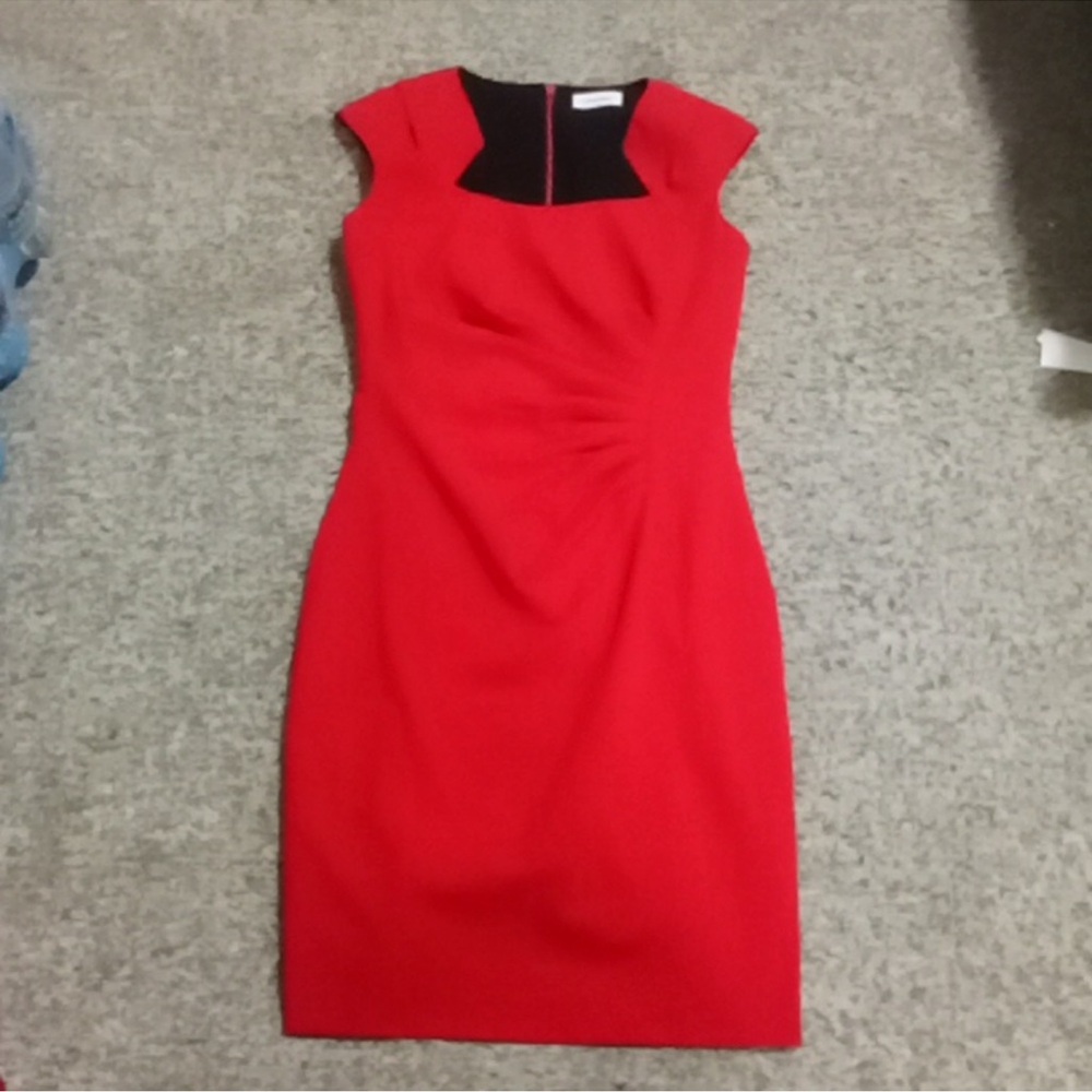 Calvin Klein Red Dress